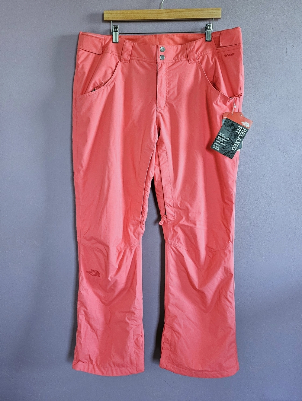 NEW The North Face Hot Pink Farrows Hyvent Insulated Snowboarding Skiing Pants